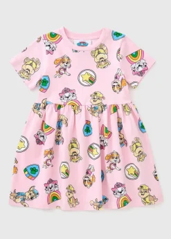 Girls NSPCC Pink Paw Patrol Dress (1-7yrs)