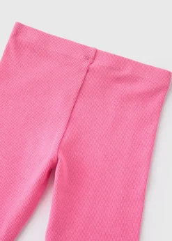 Girls Pink Cycle Shorts (1-7yrs)