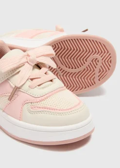 Girls Pink Fashion Trainers (Younger 4-12)