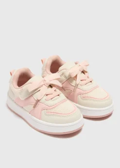 Girls Pink Fashion Trainers (Younger 4-12)
