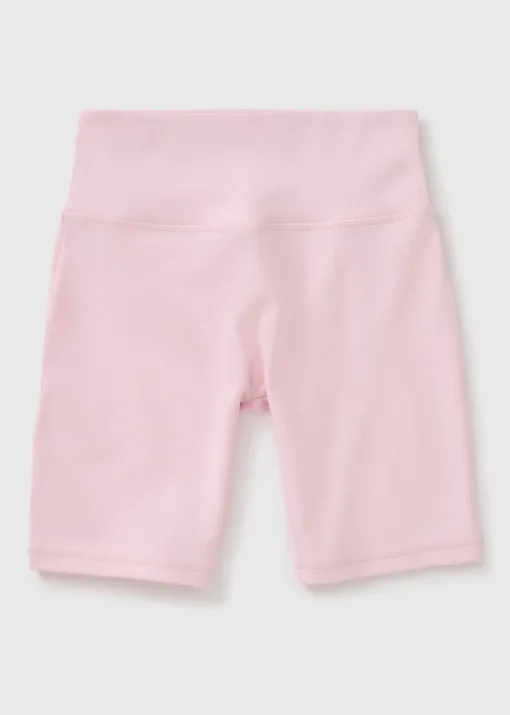 Girls Pink Soft Touch Cycling Shorts (7-15yrs)