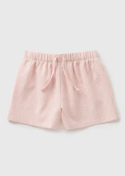 Girls Pink Stripe Shorts (7-15yrs)