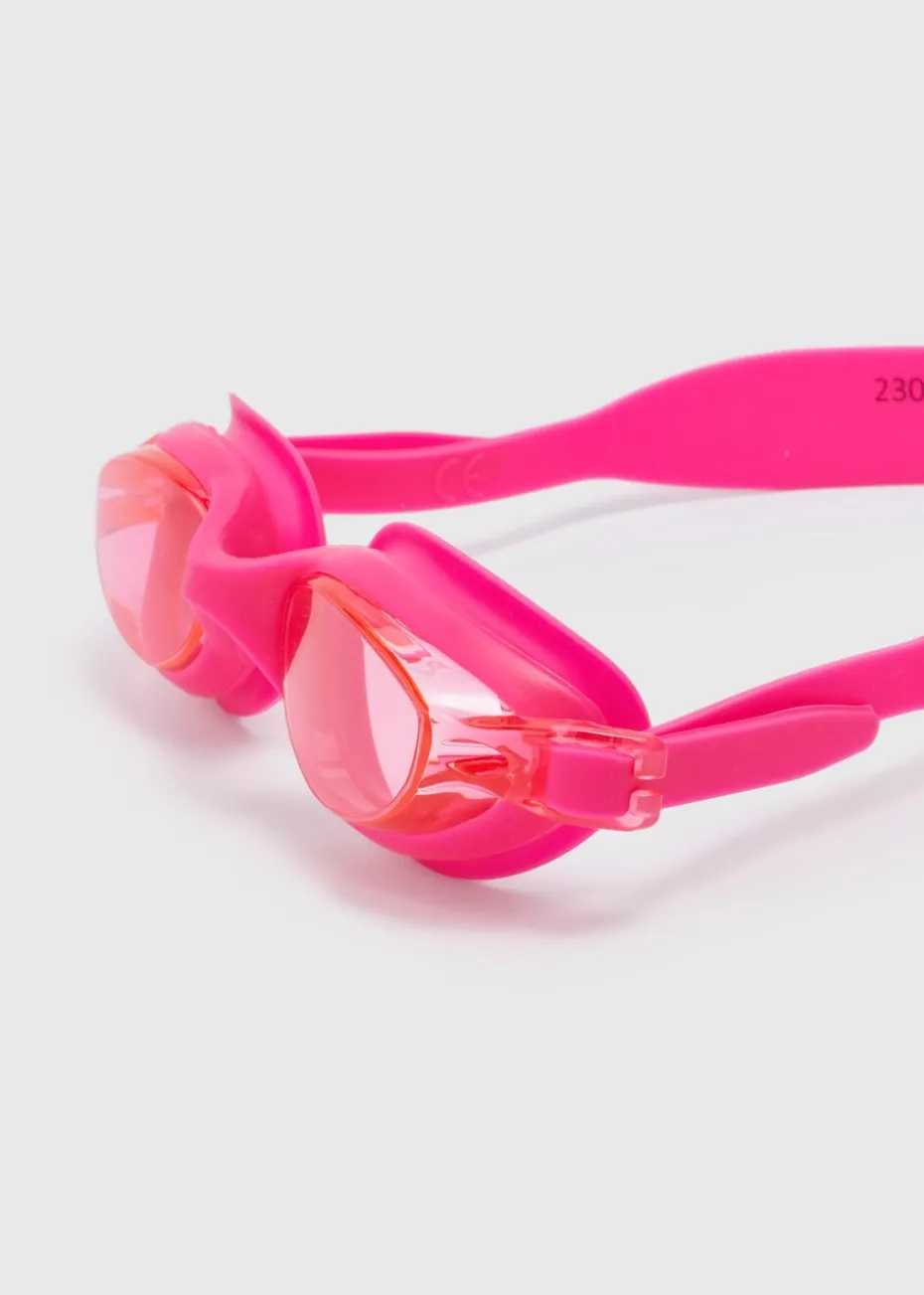 Girls Pink Swim Goggle (7-10yrs)