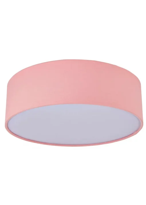 Glow Flush Ceiling 3 Light Pink (12cm x 40cm)