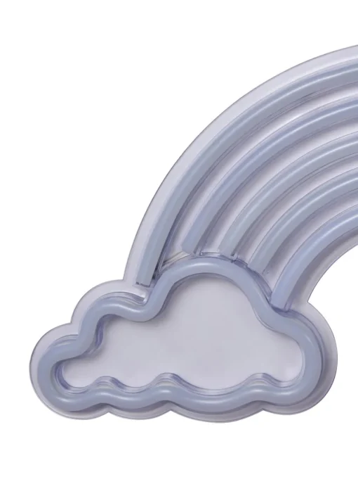 Glow Rainbow & Cloud Neon Light (20cm x 40cm)