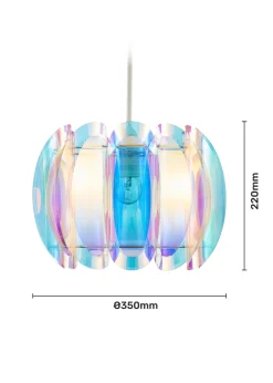 Glow Taco Iridescent Easyfit Light Shade (22cm x 30cm)