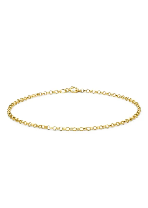 Golden Moments 9ct Yellow Gold Belcher Bracelet