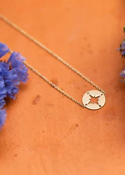 Golden Moments 9ct Yellow Gold 10mm 'Compass' Adjustable Slider Bracelet