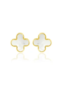 Golden Moments 9ct Yellow Gold Oval Creole Earrings