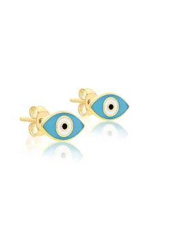 Golden Moments 9ct Yellow Gold CZ Heart Stud Earrings