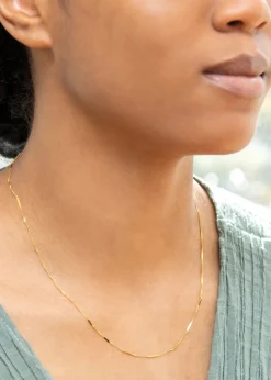 Golden Moments 9ct Yellow Gold 20 Twist Bar Curb Chain