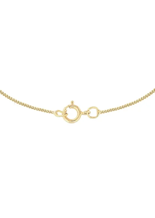 Golden Moments 9ct Yellow Gold Mini-Heart-Cutout-Design Heart Pendant