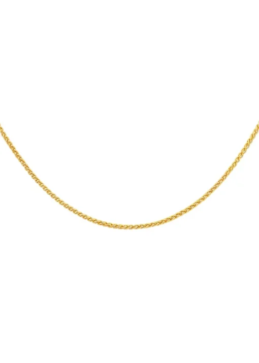 Golden Moments 9ct Yellow Gold 1mm Spiga Chain