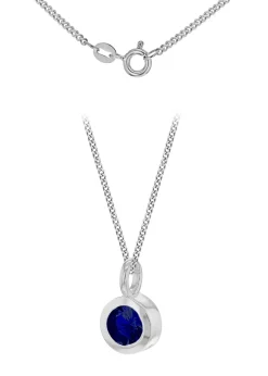 Golden Moments Sterling Silver Heart-Charm Belcher Bracelet