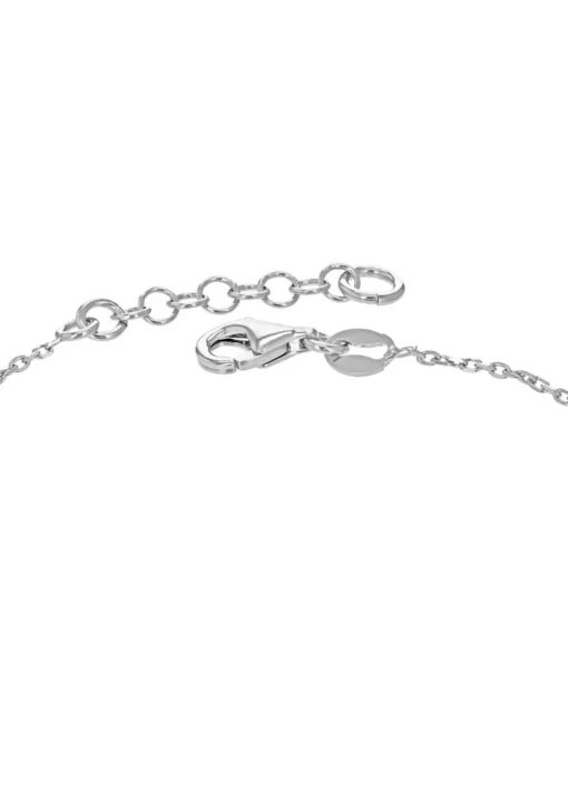 Golden Moments Sterling Silver Linked-Rings Bracelet
