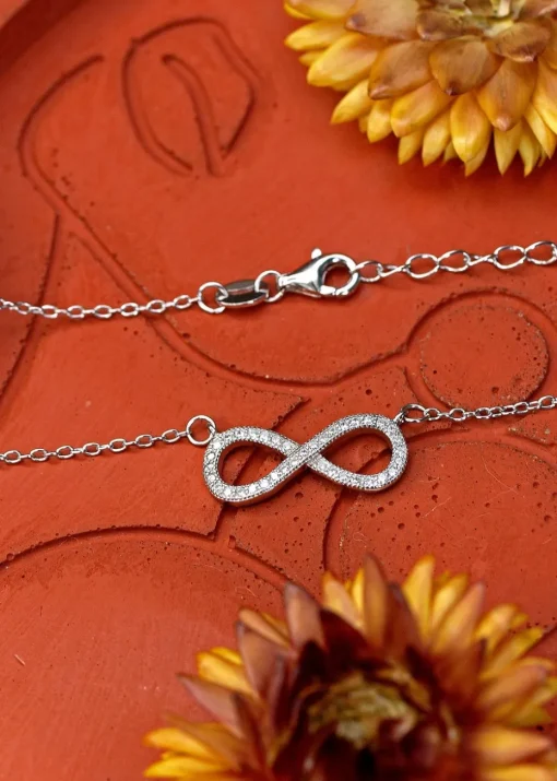 Golden Moments Sterling Silver Taurus Star Constellation Necklace
