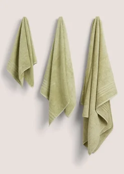 Green 100% Cotton Egyptian Towel