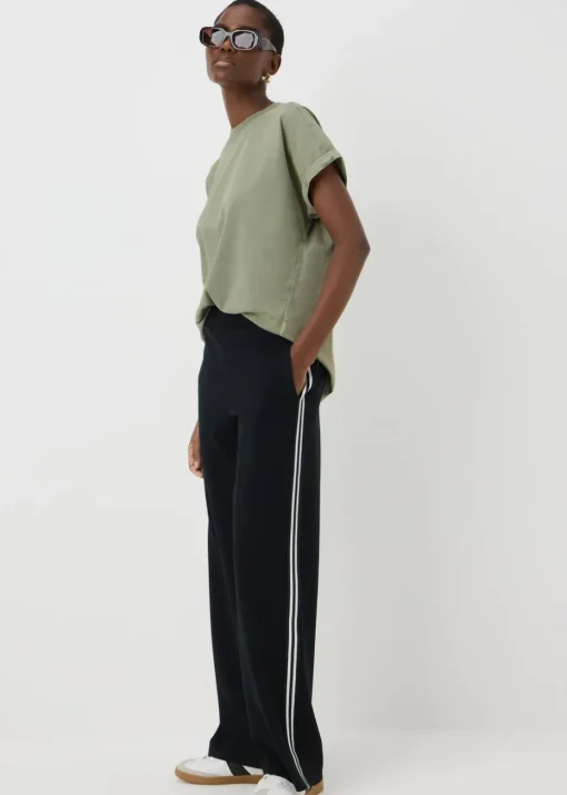 Green Acid Wash Longline T-Shirt