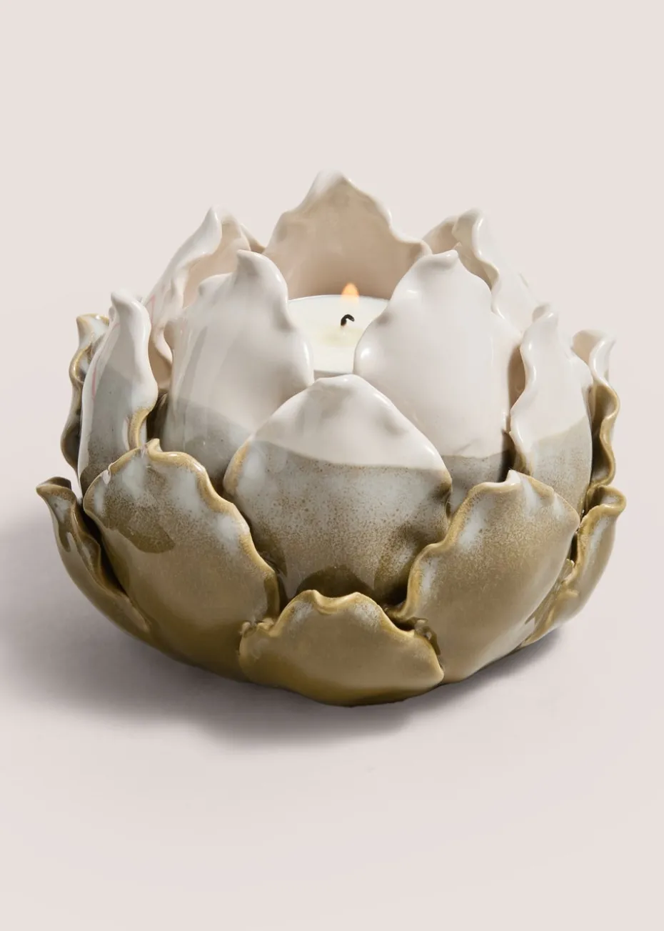 Green Artichoke Tealight Holder