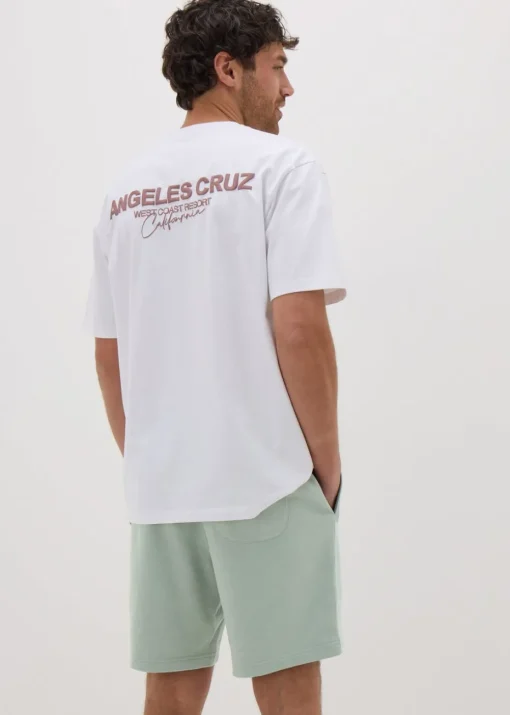 Green Basic Jogger Shorts