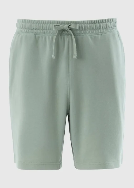 Green Basic Jogger Shorts