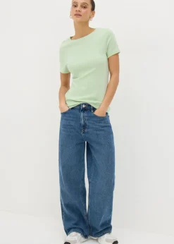 Green Fitted T-Shirt
