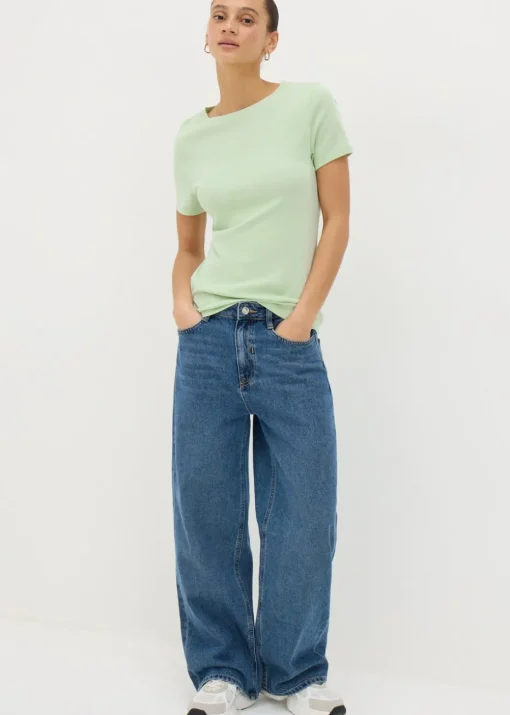 Green Fitted T-Shirt