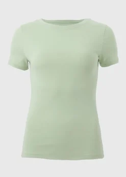 Green Fitted T-Shirt
