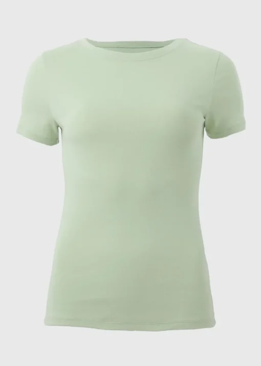 Green Fitted T-Shirt