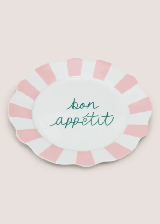Green Good Vibes Dinner Plate