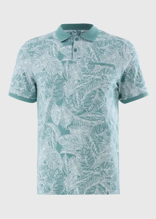 Green Leaf Polo Shirt