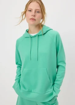 Green Longline Hoodie