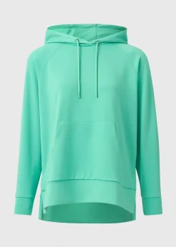 Green Longline Hoodie