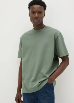 Green Oversized Heavyweight T-Shirt