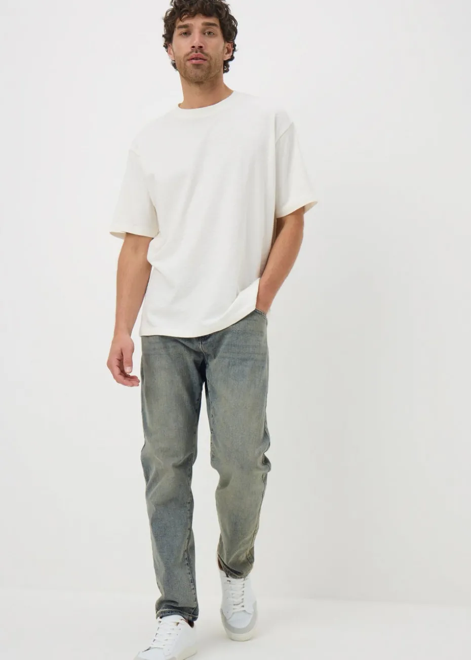 Green Wash Slim Fit Jeans