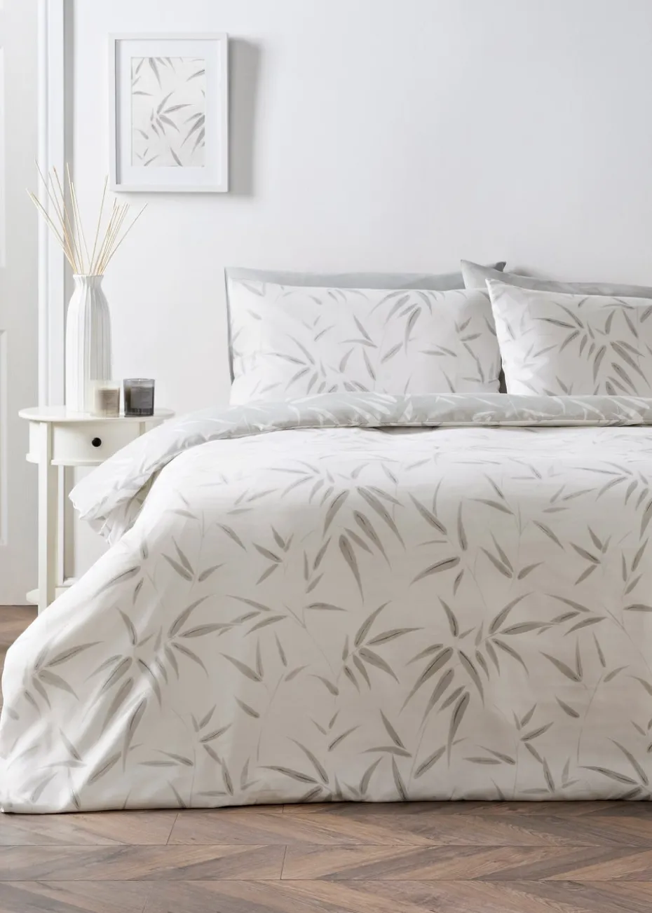 Grey Bamboo Duvet Set