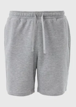 Grey Basic Jogger Shorts