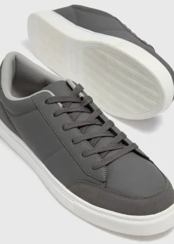 Grey Basic Trainers