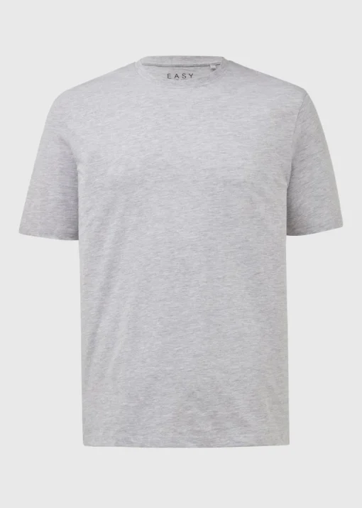 Grey Essential Crew Neck T-Shirt