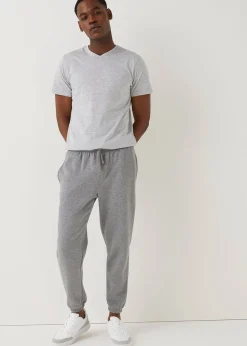 Grey Essential V-Neck T-Shirt