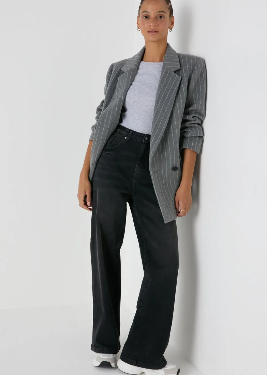 Grey Fitted Short Sleeve T-Shirt