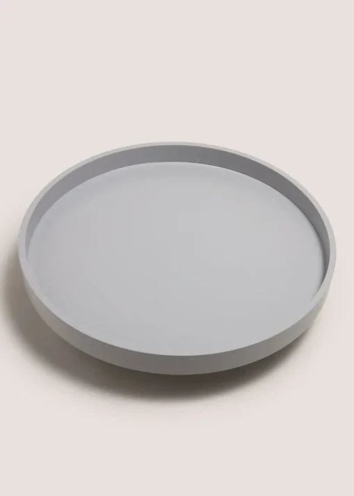 Grey Footed Tray