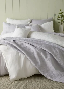 Grey Geo Pinsonic Duvet Cover