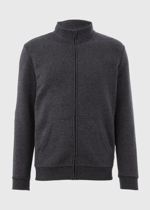 Grey Grindle Zip Up Jacket