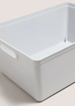 Grey Large Storage Tray