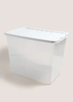 Grey Lid Storage Box (80 Litres)