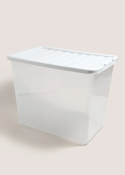 Grey Lid Storage Box (80 Litres)