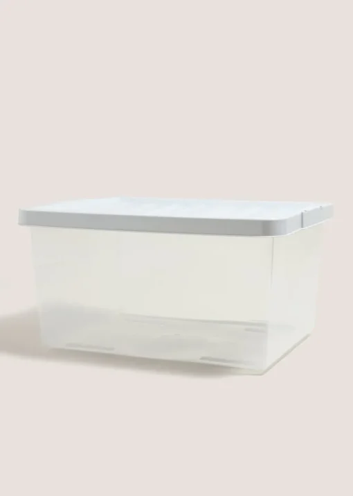 Grey Lid Storage Box (80 Litres)