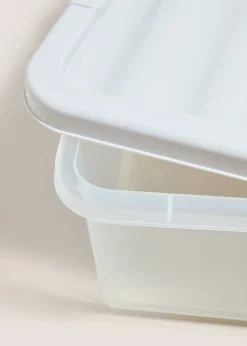 Grey Lid Under Bed Storage Box (42 Litres)
