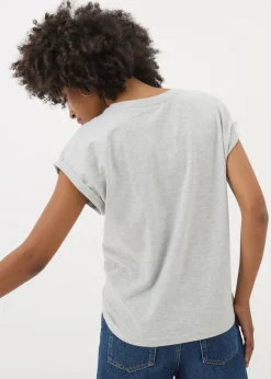 Grey Marl Short Sleeve T-Shirt